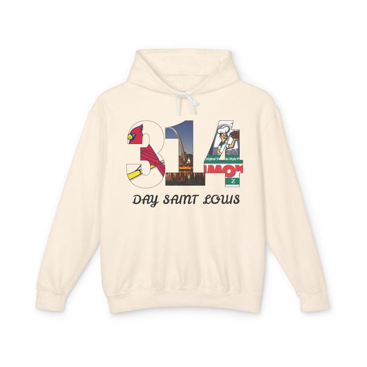 314 Day Saint Louis Unisex Lightweight Hooded Sweatshirt