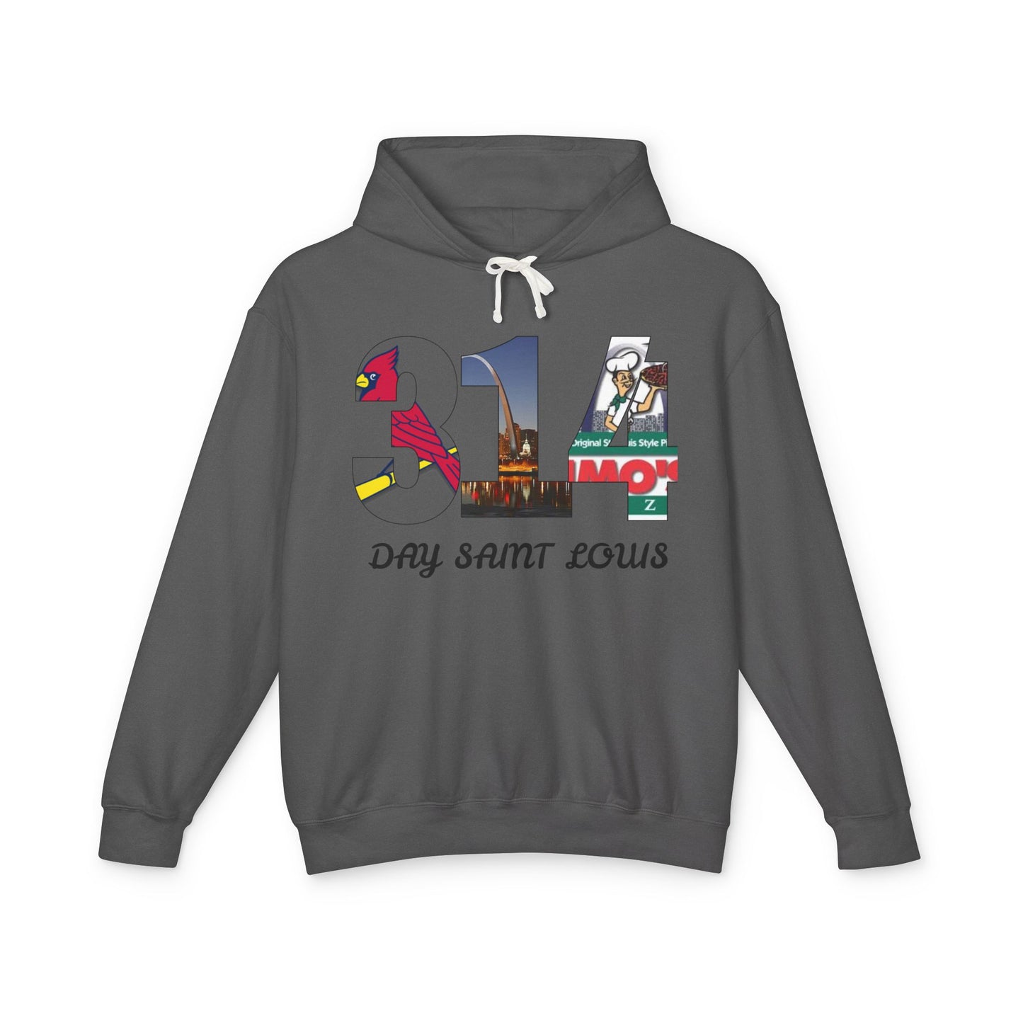 314 Day Saint Louis Unisex Lightweight Hooded Sweatshirt