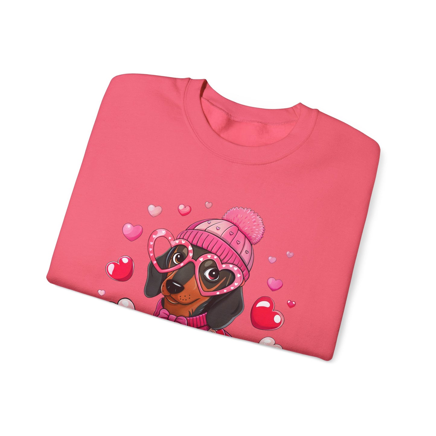 dog valentine Crewneck Sweatshirt