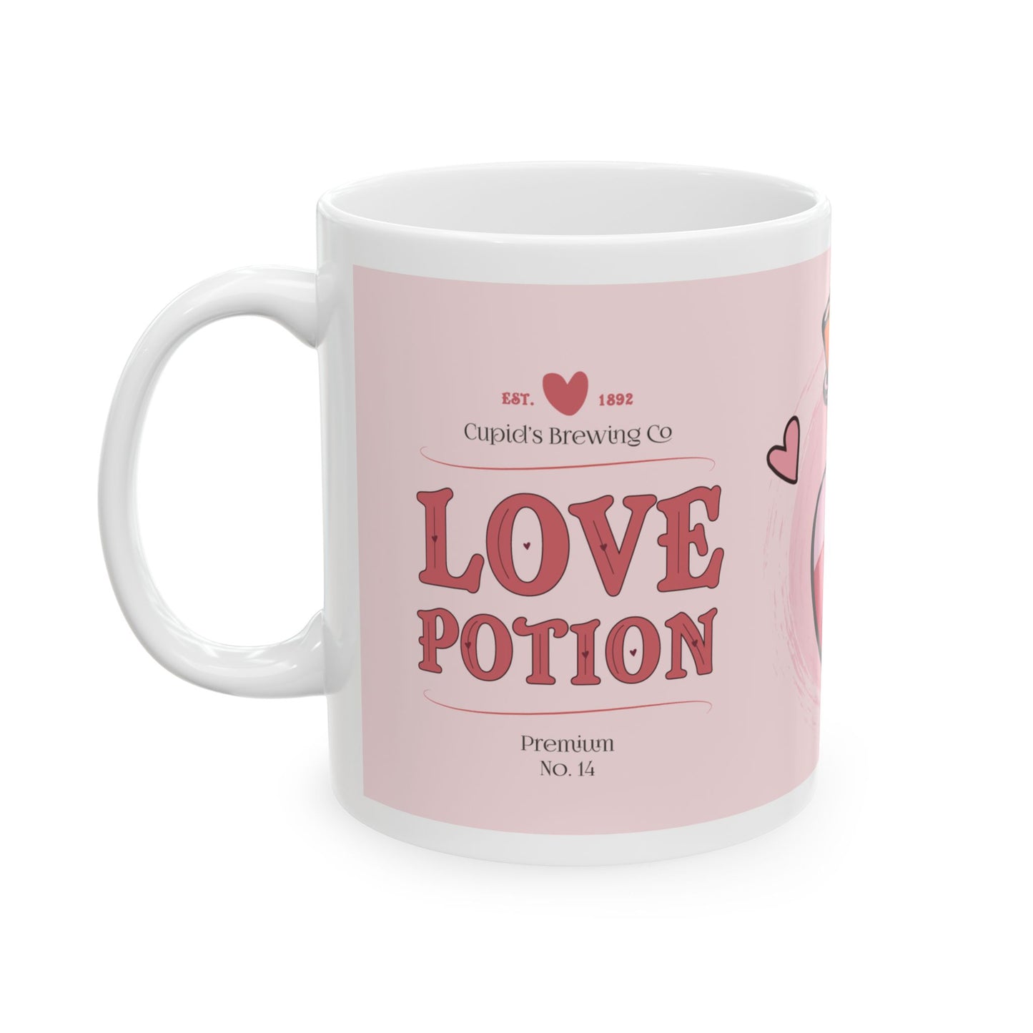 Love potion Ceramic Mug, (11oz, 15oz)