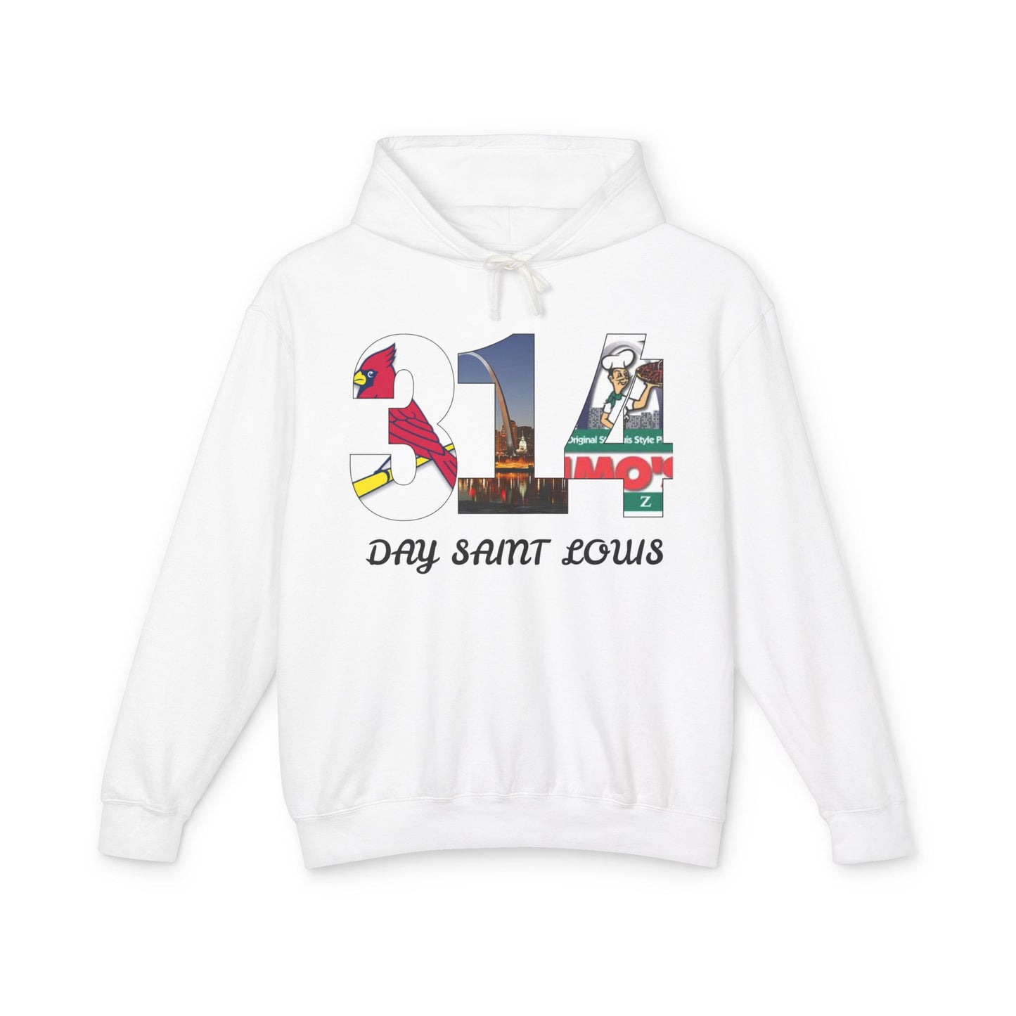 314 Day Saint Louis Unisex Lightweight Hooded Sweatshirt