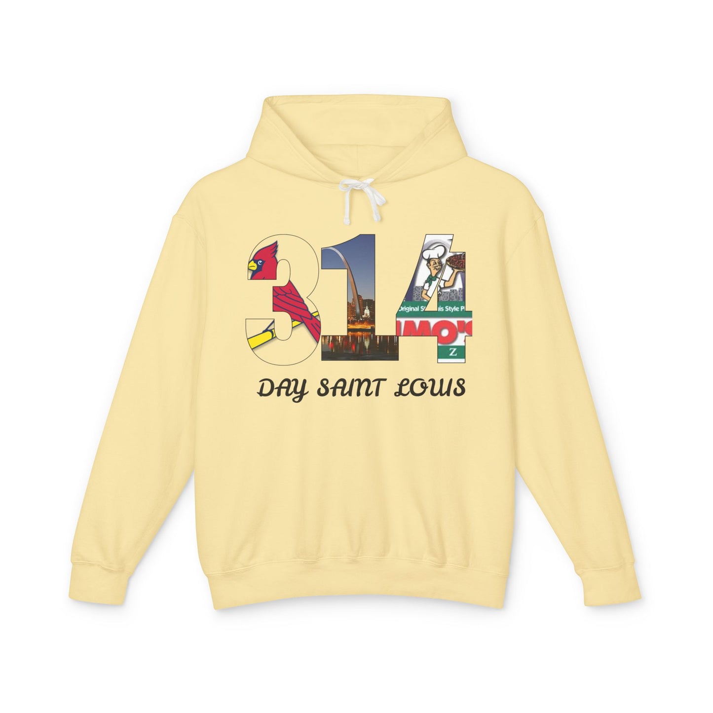 314 Day Saint Louis Unisex Lightweight Hooded Sweatshirt