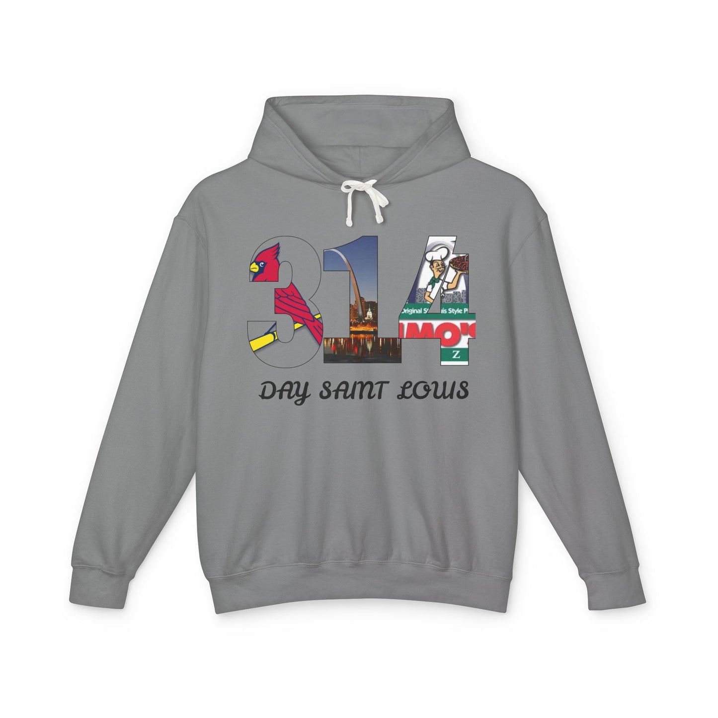 314 Day Saint Louis Unisex Lightweight Hooded Sweatshirt